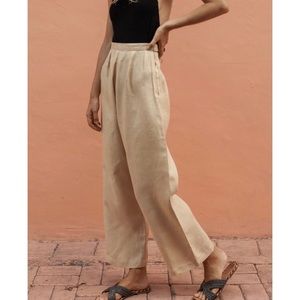 Posse brand, Austin Cropped pant in Dusty Citrus